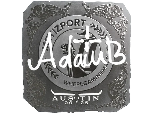 Sticker | adamb (Foil) | Austin 2025