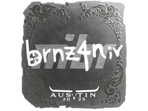 Sticker | brnz4n (Foil) | Austin 2025