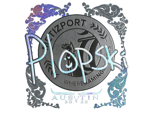 Sticker | Plopski (Holo) | Austin 2025