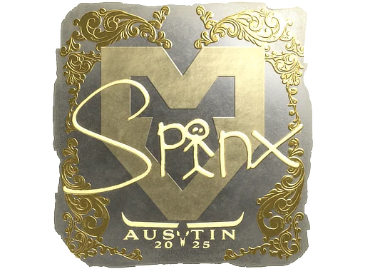 Sticker | Spinx (Gold) | Austin 2025