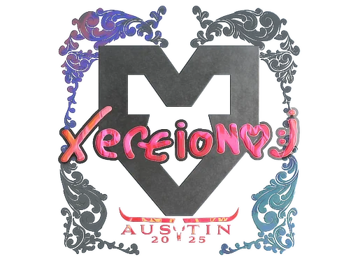 Sticker | xertioN (Holo) | Austin 2025
