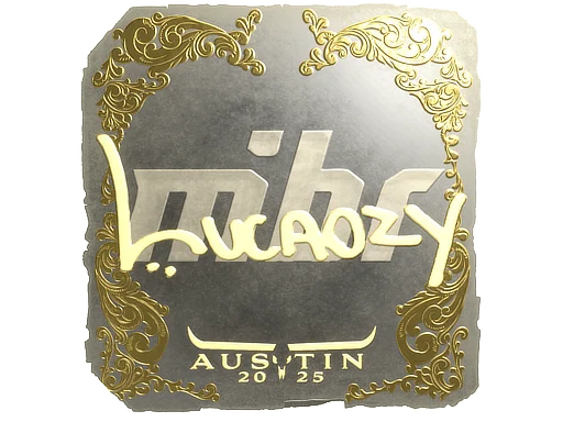 Sticker | Lucaozy (Gold) | Austin 2025
