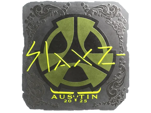 Sticker | slaxz- (Foil) | Austin 2025