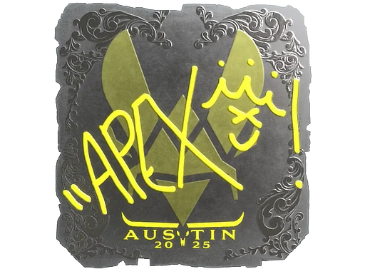 Sticker | apEX (Foil) | Austin 2025