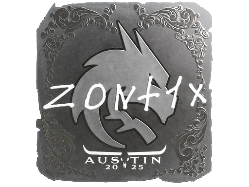 Sticker | zont1x (Foil) | Austin 2025