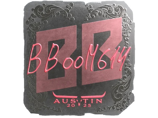 Sticker | Boombl4 (Foil) | Austin 2025