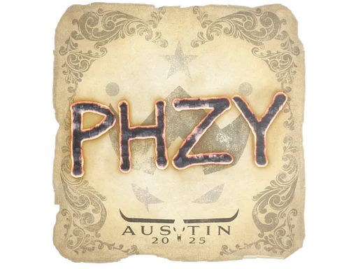 Sticker | phzy | Austin 2025