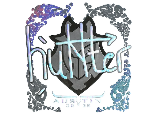 Sticker | huNter- (Holo) | Austin 2025