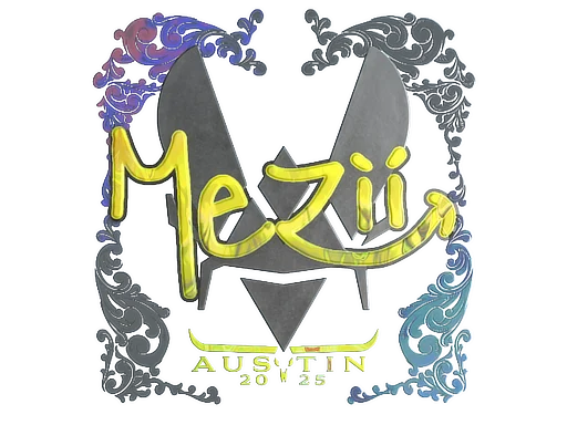 Sticker | mezii (Holo) | Austin 2025