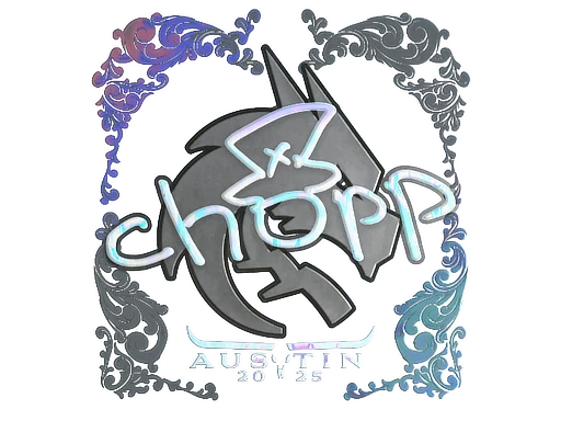 Sticker | chopper (Holo) | Austin 2025