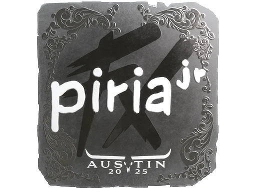 Sticker | piriajr (Foil) | Austin 2025
