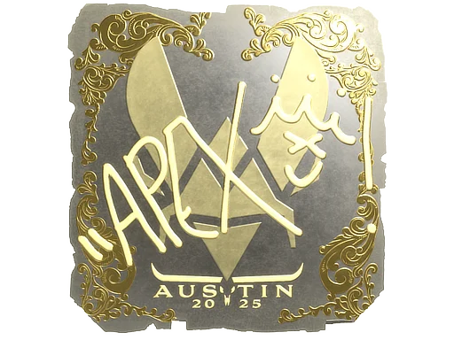 Sticker | apEX (Gold) | Austin 2025