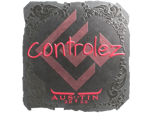 Sticker | controlez (Foil) | Austin 2025