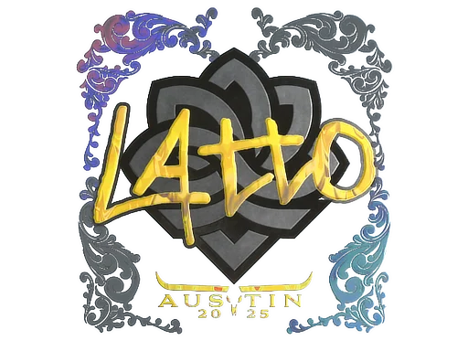 Sticker | latto (Holo) | Austin 2025