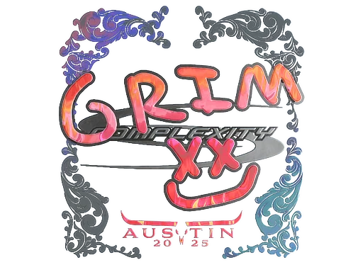Sticker | Grim (Holo) | Austin 2025