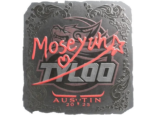 Sticker | Moseyuh (Foil) | Austin 2025