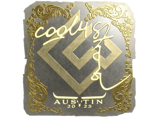 Sticker | cool4st (Gold) | Austin 2025