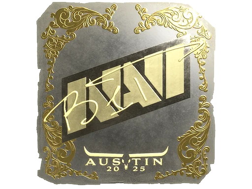 Sticker | b1t (Gold) | Austin 2025