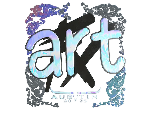 Sticker | arT (Holo) | Austin 2025