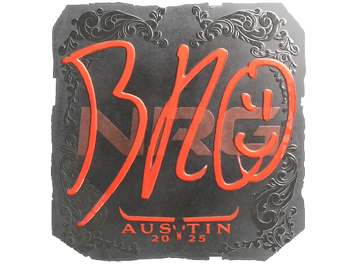Sticker | br0 (Foil) | Austin 2025
