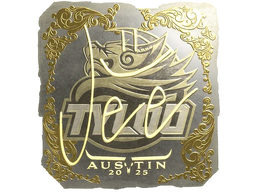 Sticker | Jee (Gold) | Austin 2025