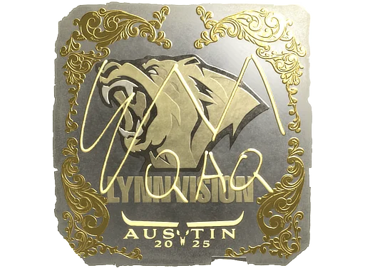 Sticker | EmiliaQAQ (Gold) | Austin 2025