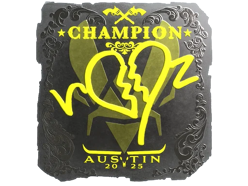 Sticker | ropz (Foil, Champion) | Austin 2025