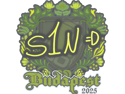 Sticker | s1n | Budapest 2025