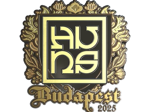 Sticker | The Huns (Gold) | Budapest 2025