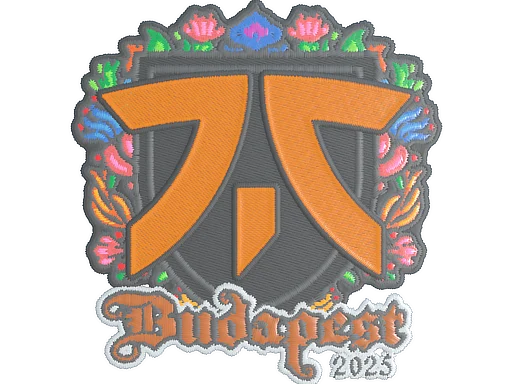Sticker | fnatic (Embroidered) | Budapest 2025