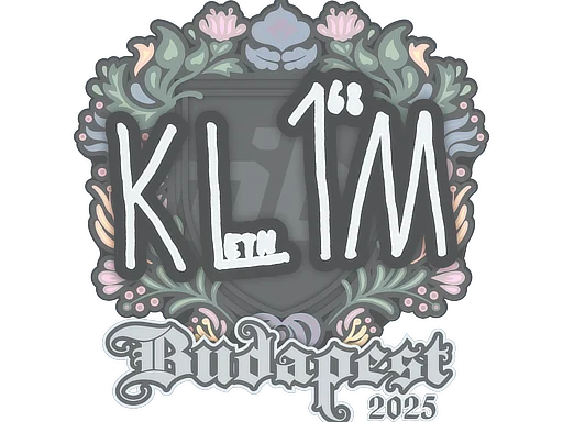 Sticker | kl1m | Budapest 2025