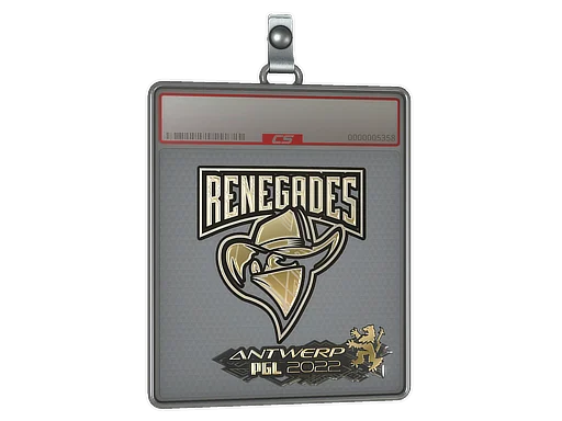 Sticker Slab | Renegades (Gold) | Antwerp 2022