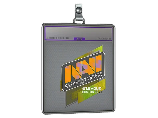 Sticker Slab | Natus Vincere (Holo) | Boston 2018