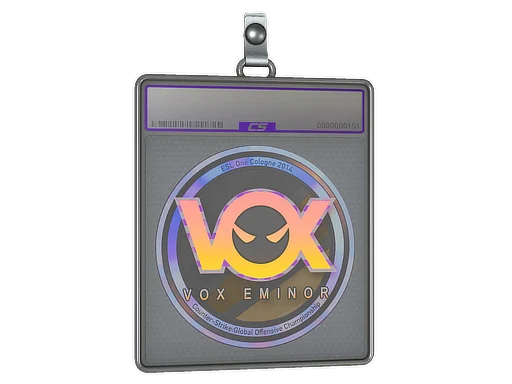 Sticker Slab | Vox Eminor (Holo) | Cologne 2014