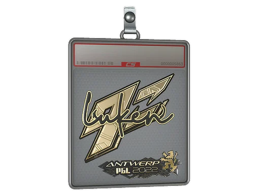 Sticker Slab | luken (Gold) | Antwerp 2022