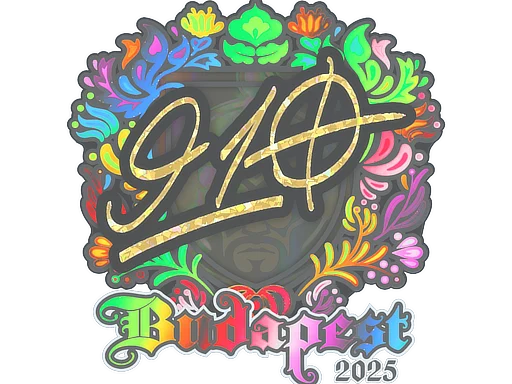 Sticker | 910 (Holo) | Budapest 2025