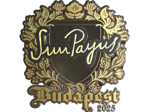 Sticker | SunPayus (Gold) | Budapest 2025