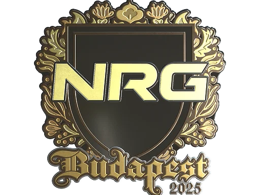 Sticker | NRG (Gold) | Budapest 2025