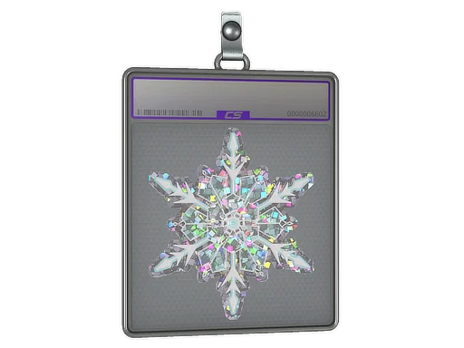 Sticker Slab | Snowfall (Glitter)