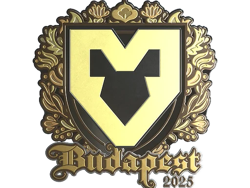 Sticker | MOUZ (Gold) | Budapest 2025