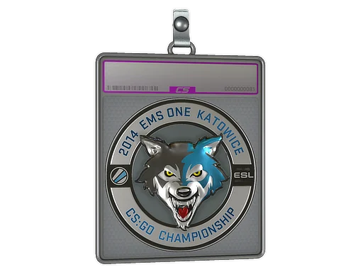 Sticker Slab | ESL Wolf (Foil) | Katowice 2014