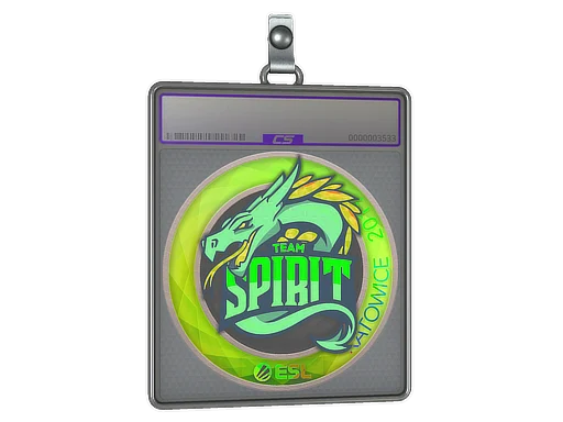 Sticker Slab | Team Spirit (Holo) | Katowice 2019