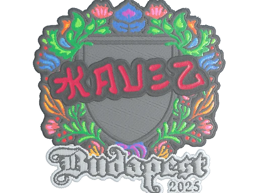 Sticker | kauez (Embroidered) | Budapest 2025