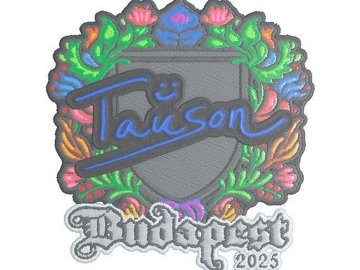 Sticker | Tauson (Embroidered) | Budapest 2025