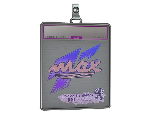 Sticker Slab | max (Holo) | Antwerp 2022