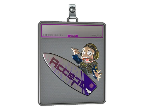 Sticker Slab | Akihabara Accept Surf Ava (Foil)