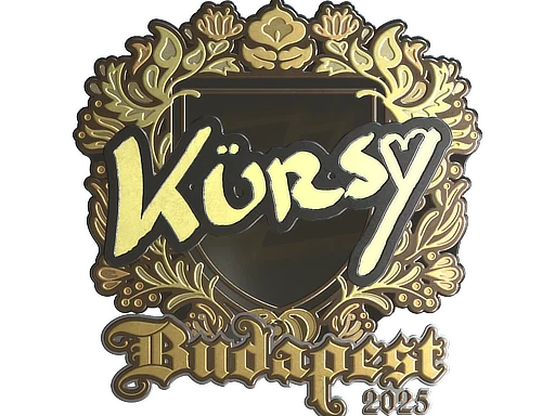 Sticker | Kursy (Gold) | Budapest 2025