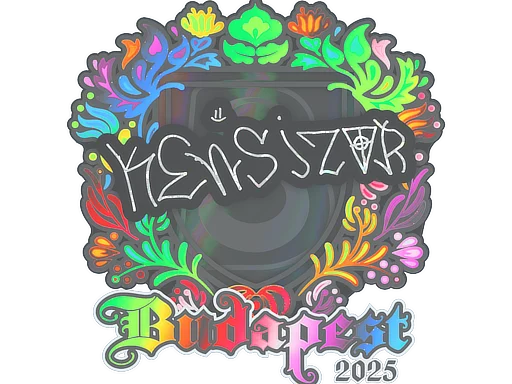 Sticker | kensizor (Holo) | Budapest 2025