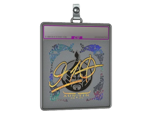 Sticker Slab | 910 (Holo) | Austin 2025
