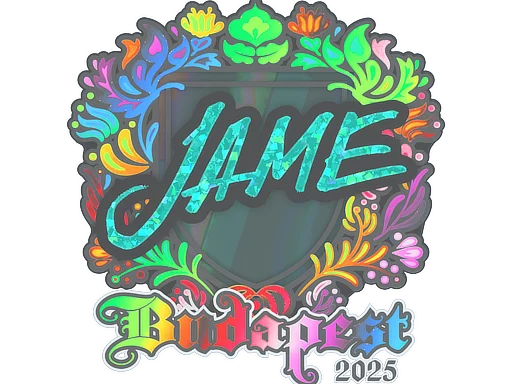 Sticker | Jame (Holo) | Budapest 2025